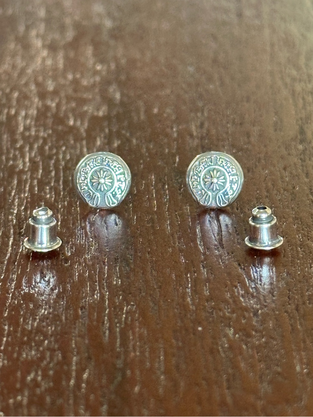 Chrome Hearts Horse Shoe Earrings